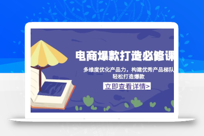 电商爆款打造必修课：多维度优化产品力，构建优秀产品梯队，轻松打造爆款