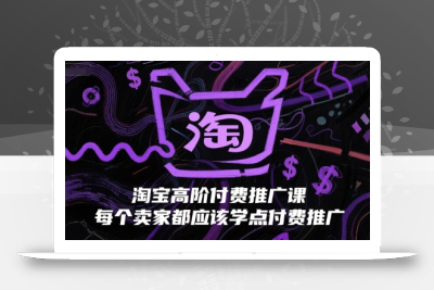 淘宝高阶付费推广课，每个卖家都应该学点付费推广
