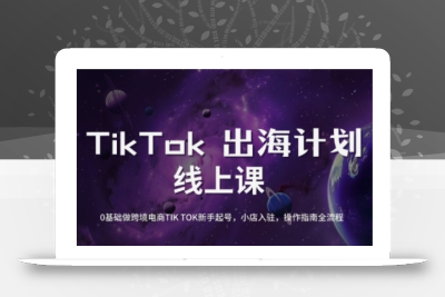 TikTok跨境电商新手起号与运营全攻略，0基础做跨境电商TIKTOK新手起号，小店入驻，操作指南全流程
