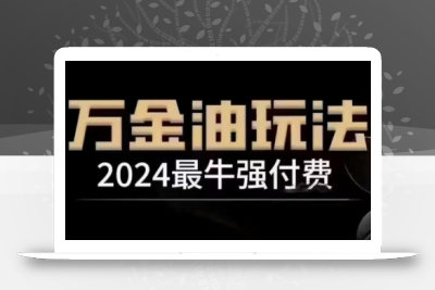 2024最牛强付费，万金油强付费玩法，干货满满，全程实操起飞