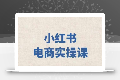 小红薯电商实操课，小红书开店实操必学课