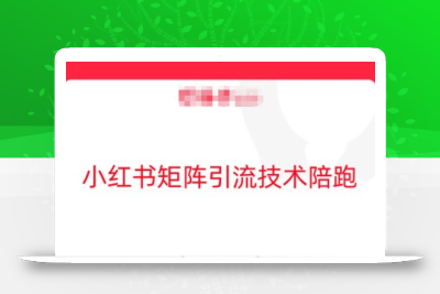 小红书矩阵引流技术，教大家玩转小红书流量