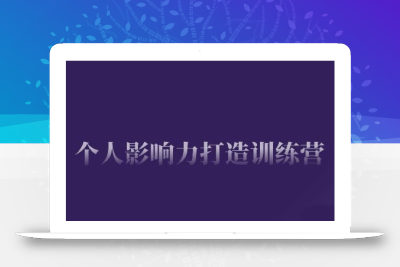 个人影响力打造训练营，掌握公域引流、私域运营、产品定位等核心技能，实现从0到1的个人IP蜕变
