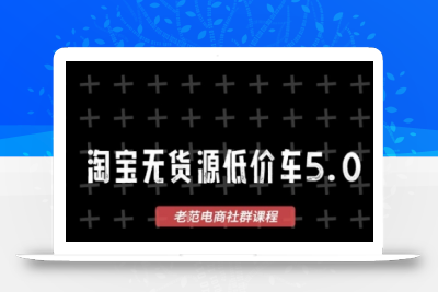 淘宝无货源2025VIP教程，​最新的淘宝无货源课程，1688代发，蓝海选品，零成本创业首选