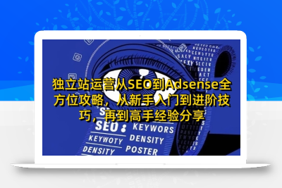 独立站运营从SEO到Adsense全方位攻略，从新手入门到进阶技巧，再到高手经验分享
