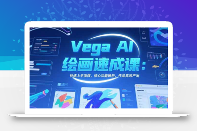 Vega AI绘画速成课：快速上手流程，核心功能解析，作品高效产出