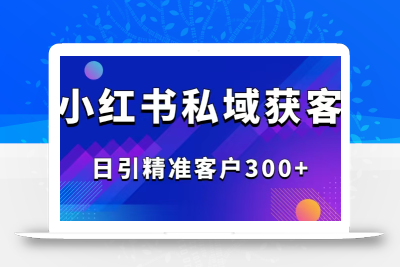 2025最新小红书平台引流获客截流自热玩法讲解，日引精准客户300+
