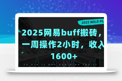 2025网易buff搬砖，一周操作2小时，收入1600+